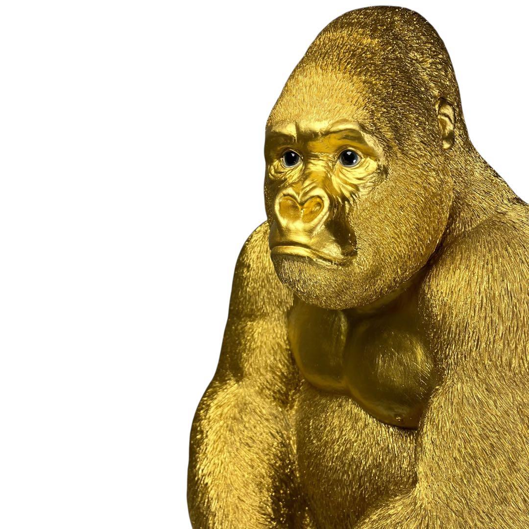 KARE モンキー ゴリラ オブジェ フィギュア ゴールド アート置物 入手困難