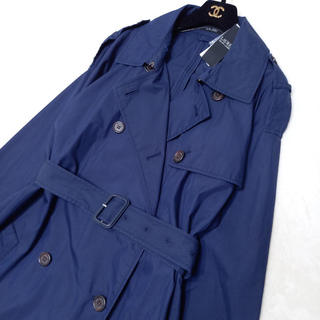 2022年✨未使用タグ付き 5万 ラルフローレン コットントレンチコート 洗える