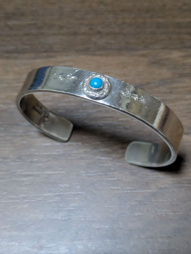 アリゾナ　バングル　ターコイズ　シルバー