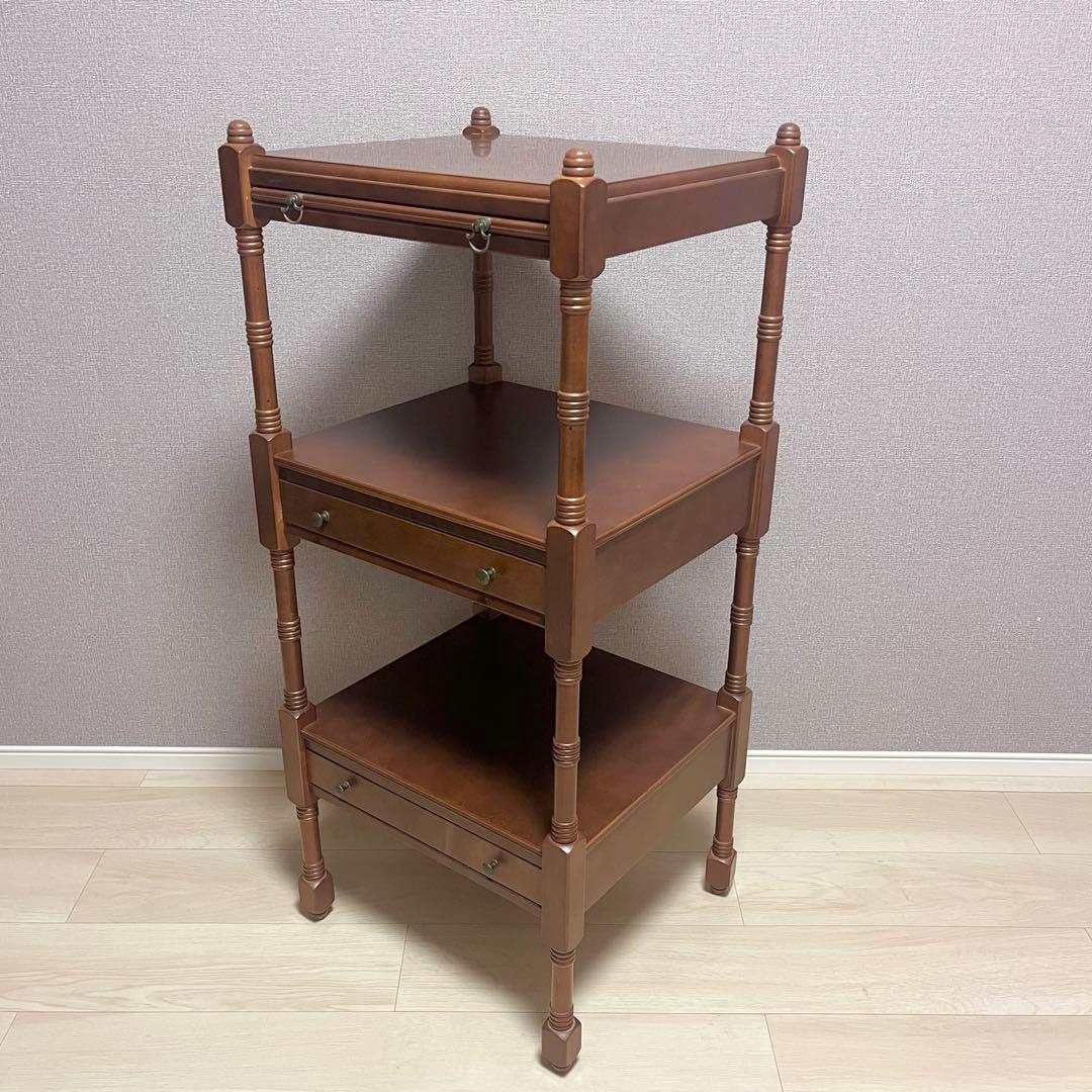 【貴重】ITOKIN イトキン 電話台 花台 サイドテーブル ナイトテーブル