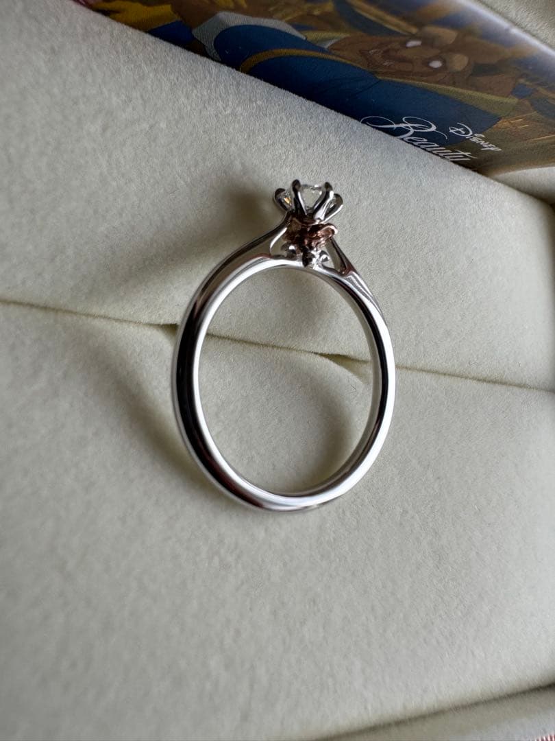 【K.UNO】The Enchanted Rose 『美女と野獣』婚約指輪