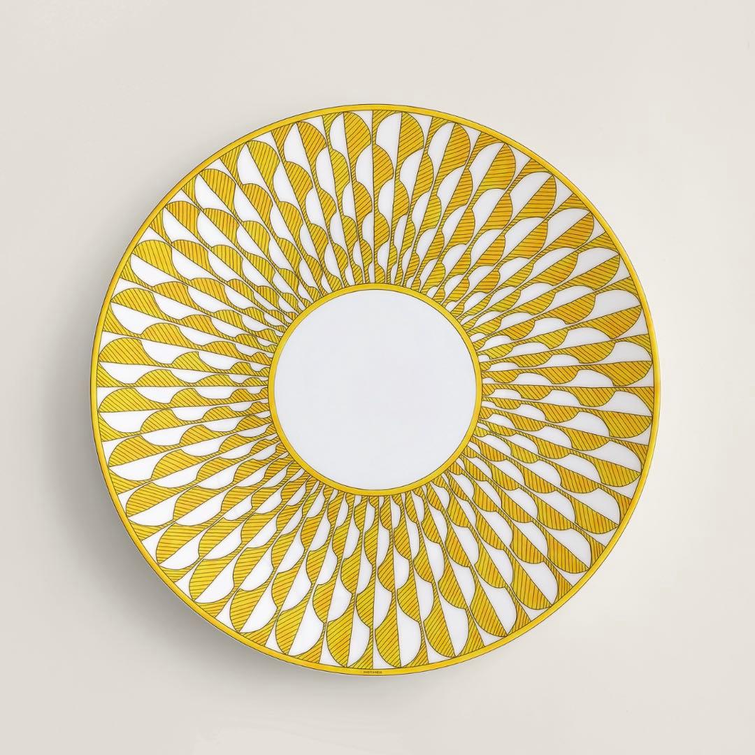 【未使用】エルメス ディナープレート 〈ソレイユ・ドゥ・エルメス〉 皿