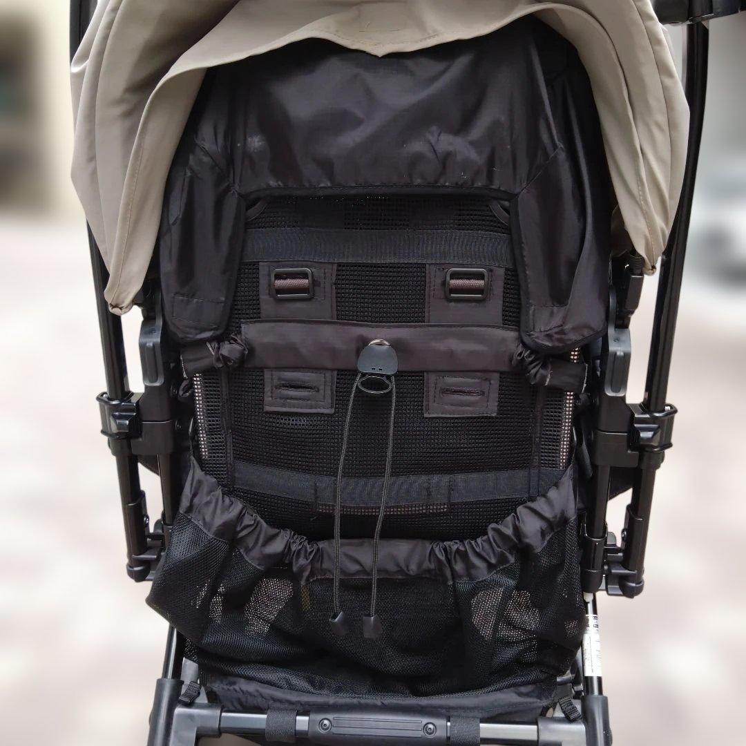 美品　Combi　スゴカル　エッグショックLA　ライトベージュ　レインカバー付