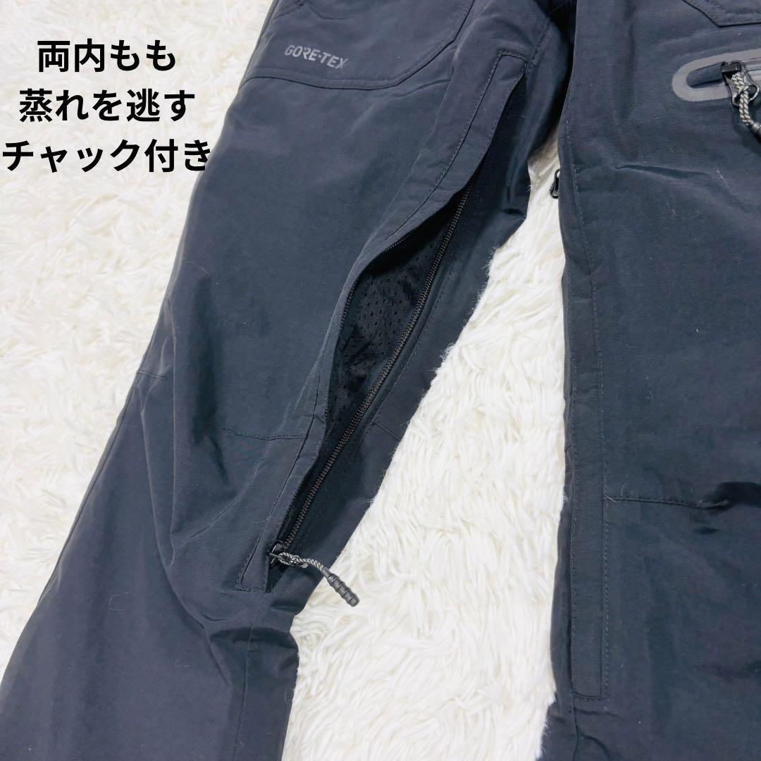 美品　VOLCOM　ゴアテックス　スキー　スノボ　パンツ　雪　冬　黒　日本Ｌ相当