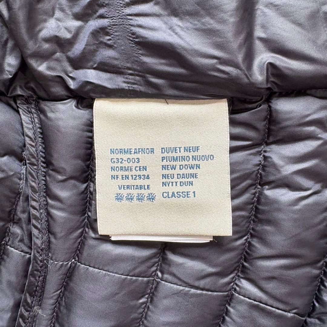 極美品*モンクレール ライトダウンジャケット ロング ジレ ベスト フード