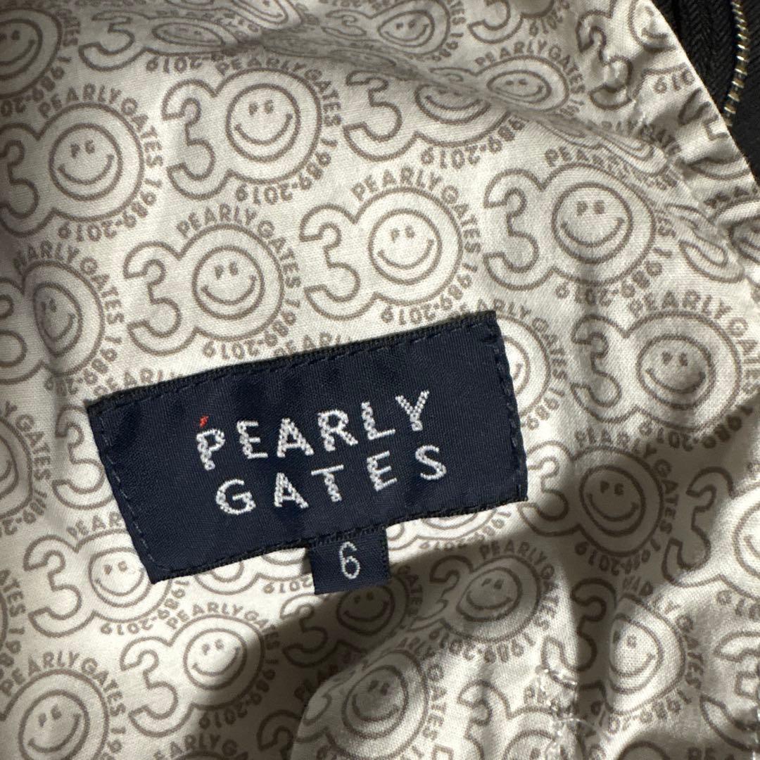 【美品】PEARL Y GATES ブラックパンツ スリムフィット