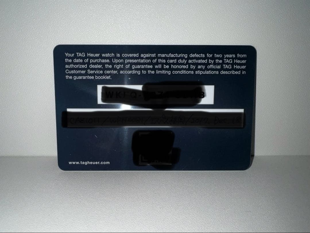 TAG Heuer フォーミュラ1 クロノグラフ 正規品 箱・保証カード付
