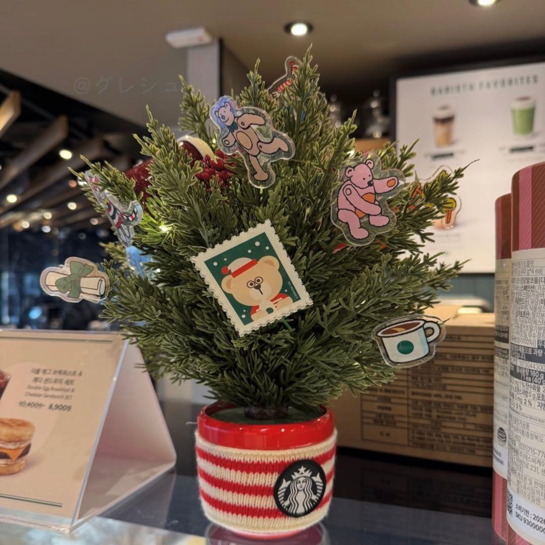 【韓国限定】スタバ ウォーリー クリスマスツリーフルセット ラスト1点