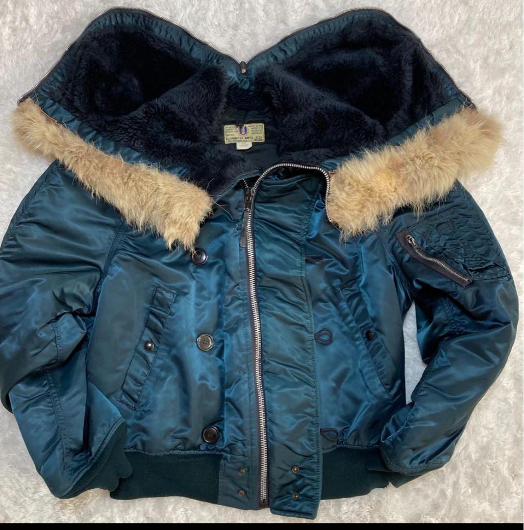 ✨希少 L✨CORINTH N-2B フライトジャケット ミリタリー USA製