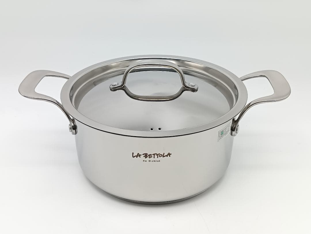 【未使用】落合シェフ ラベットラ 鍋３個セット IH対応 両手鍋 片手鍋
