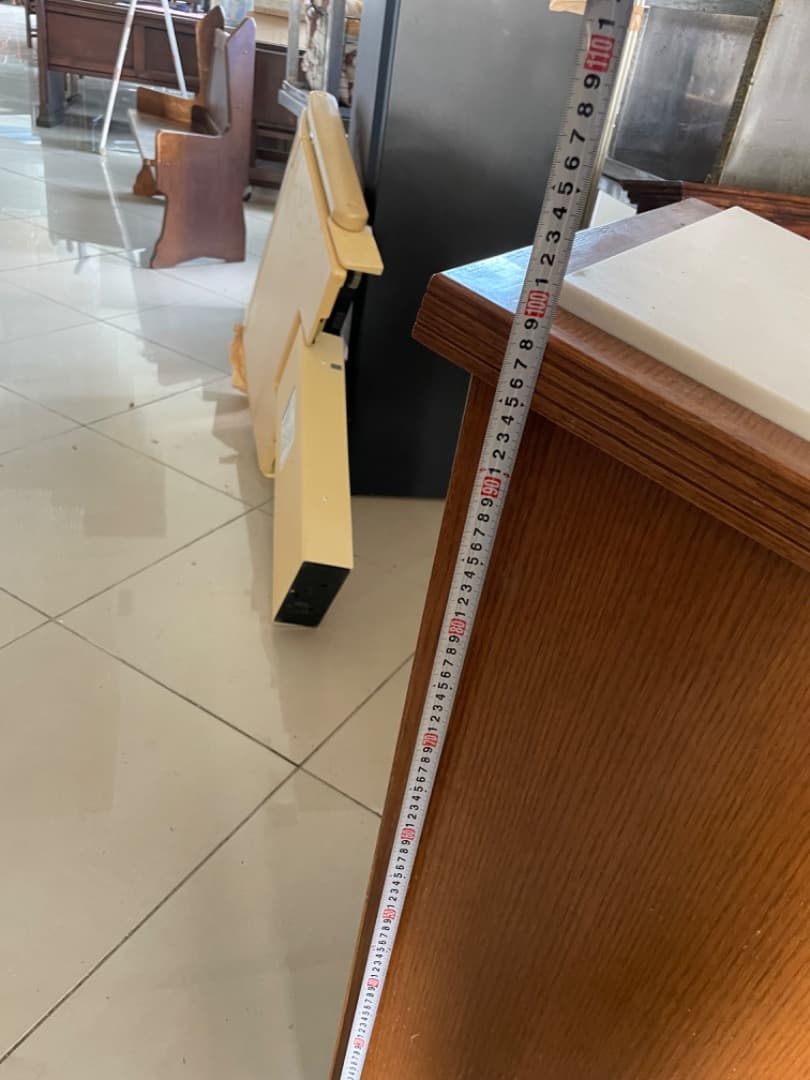 ビンテージ　木製　署名台