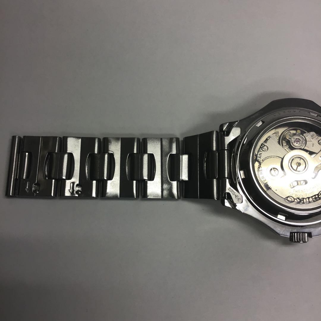 ❣️SEIKO セイコー❣️5 SPORTS 自動巻き　シースルーバック腕時計23石