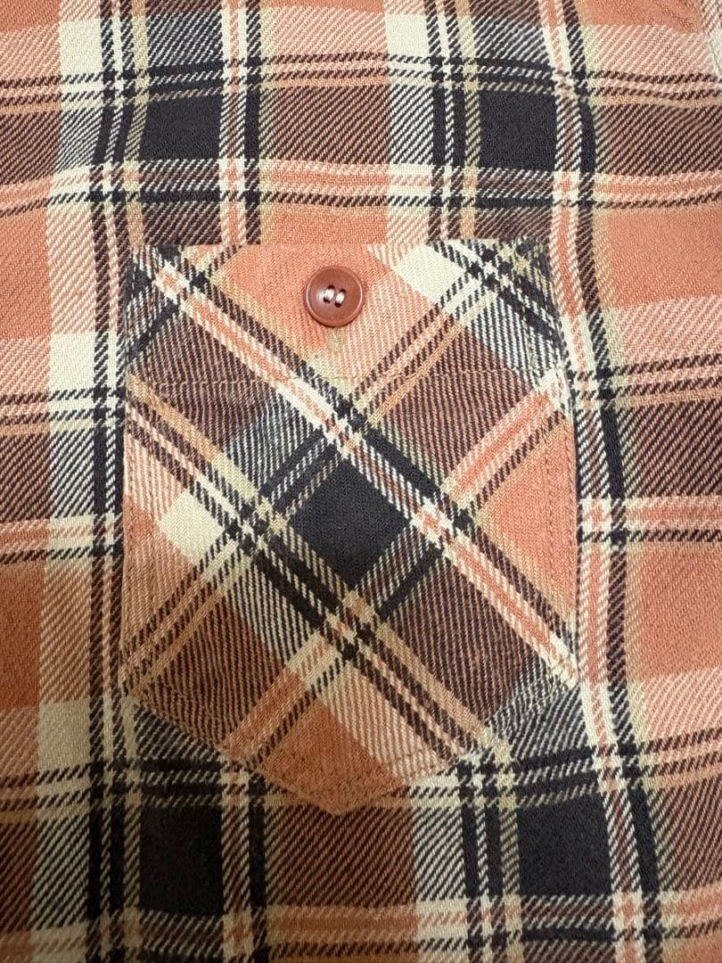 最終価格 旧タグ デラックスウエア ヘビーネルシャツ 廃番モデル日本製