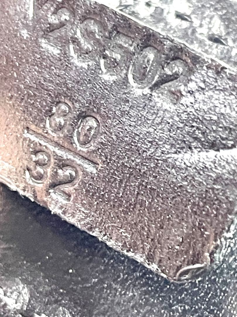 未使用ジョルジオアルマーニ　メッシュレザー　ロゴバックルベルト　黒