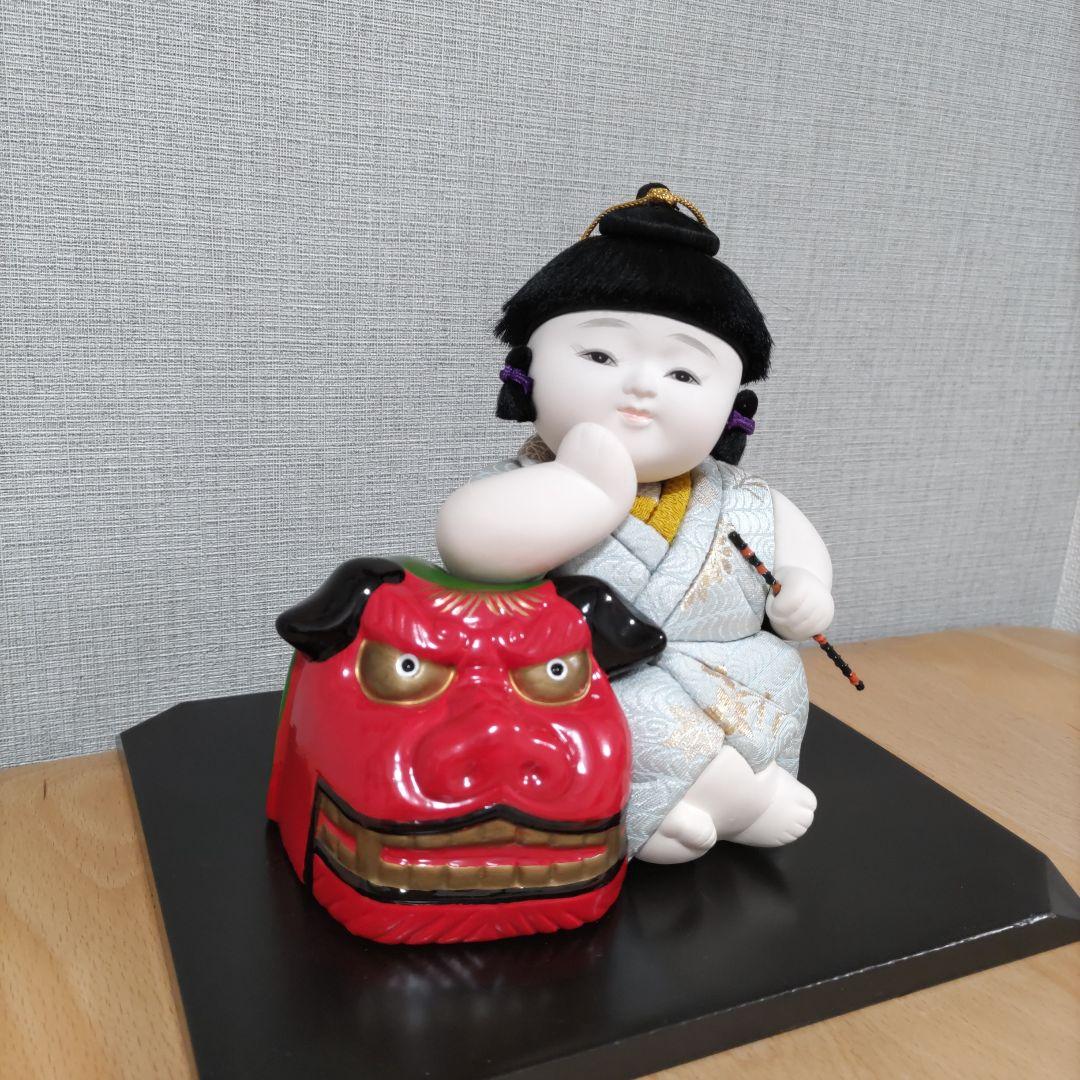 木目込人形　✯獅子＆男の子◈