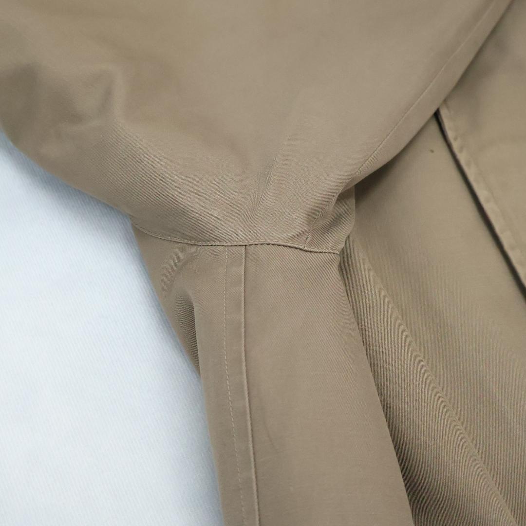 バーバリー ステンカラーコート ノバチェックライナー付 S～Mサイズ ベージュ