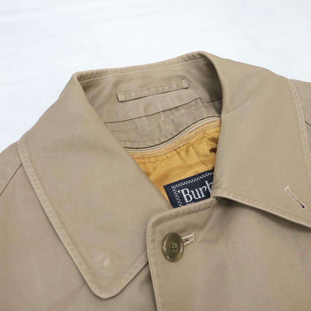 バーバリー ステンカラーコート ノバチェックライナー付 S～Mサイズ ベージュ