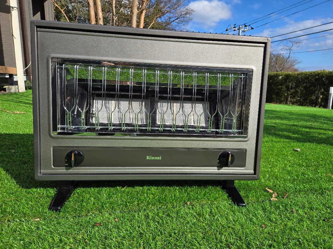 hanabi様用　リンナイ都市ガスストーブ ガスホース付き　4m