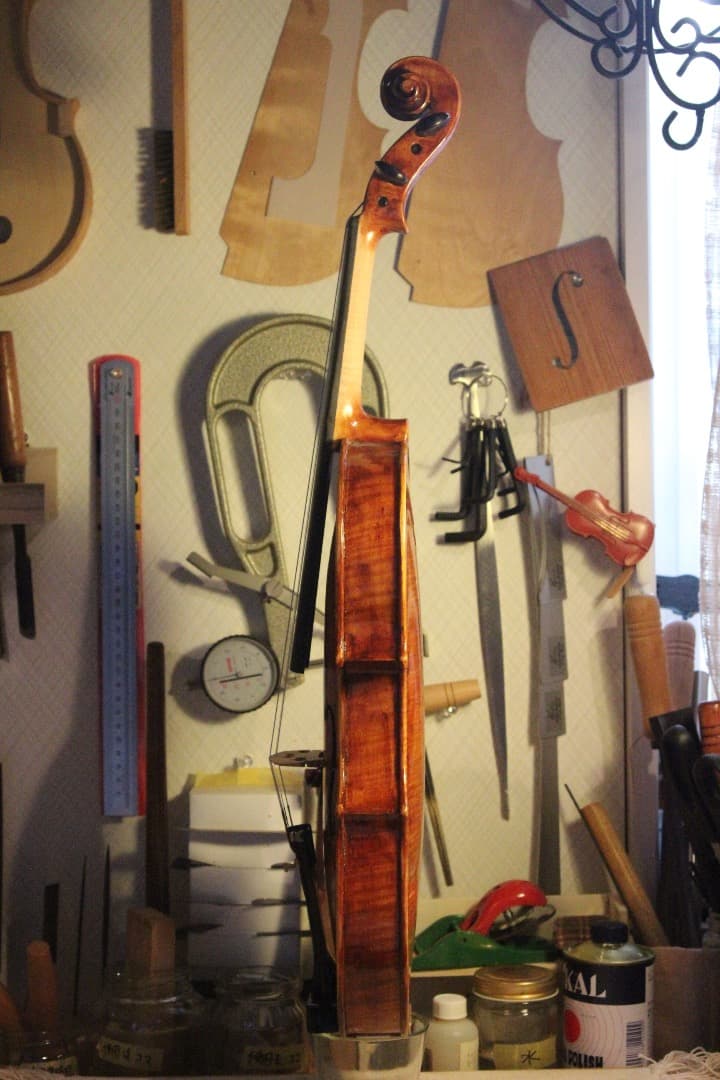 【12/30更新.製作楽器①】バイオリン(ガダニーニモデル) 4/4 2025