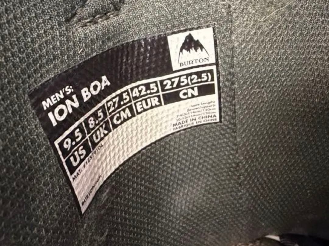 スノーボード 21-22BURTON ION BOA 27.5cm