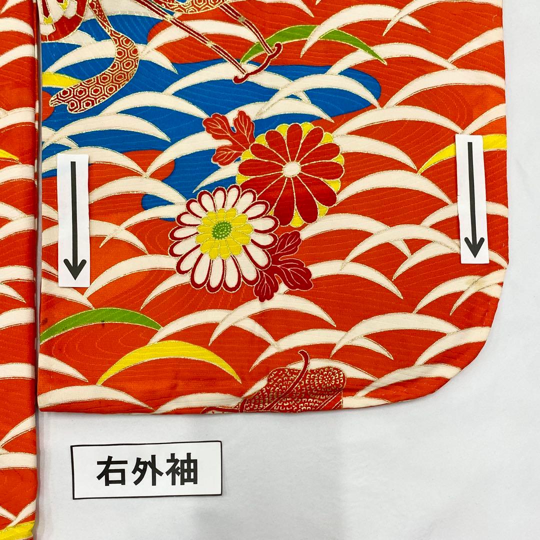 508agu50◎七五三 三歳 女の子 着物のみ◎