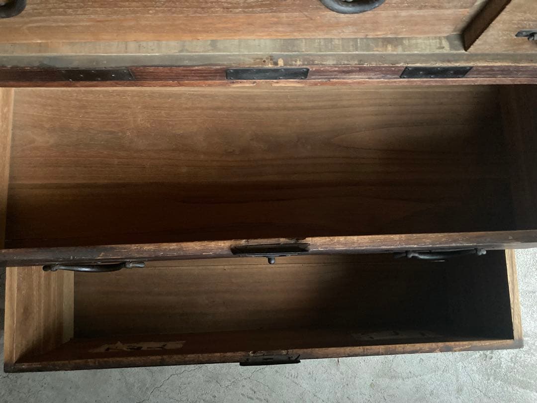 K*i様 古道具　帳場箪笥　民藝