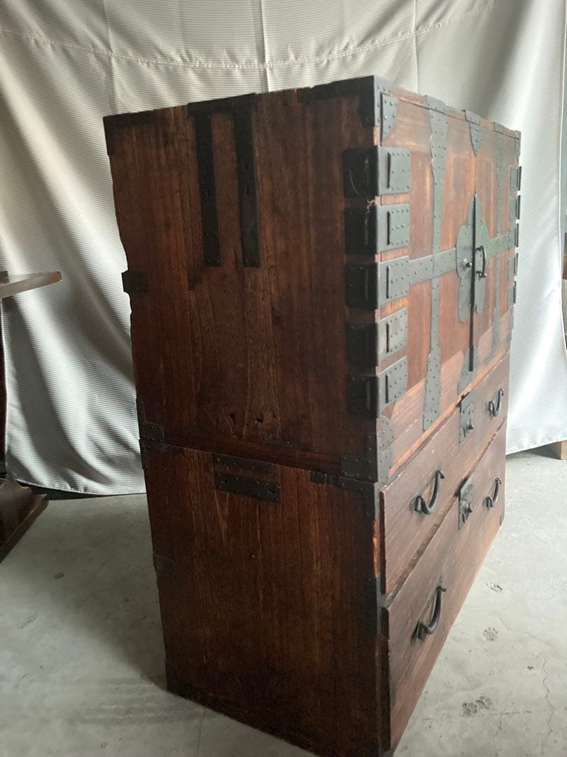 K*i様 古道具　帳場箪笥　民藝