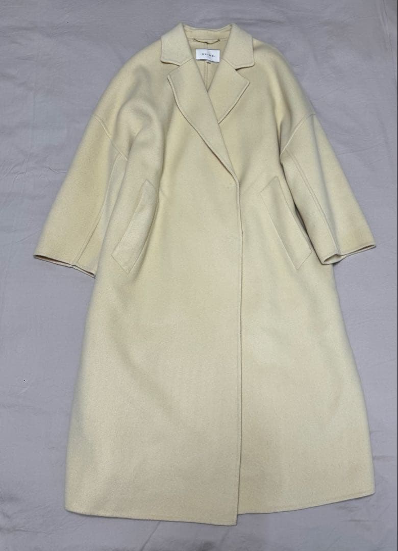 近年✨美品✨ベイジ BEIGE LENS ロングコート ダブルフェイス S