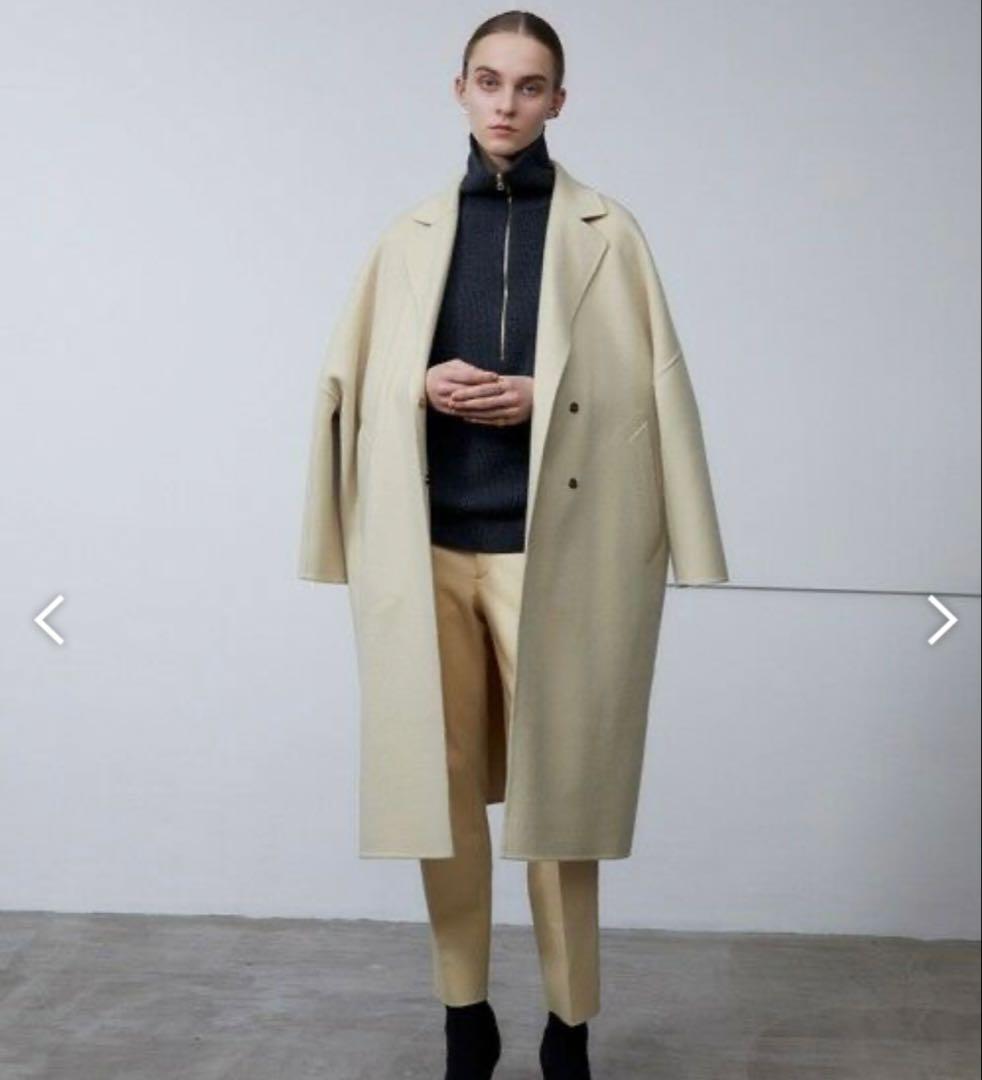 近年✨美品✨ベイジ BEIGE LENS ロングコート ダブルフェイス S