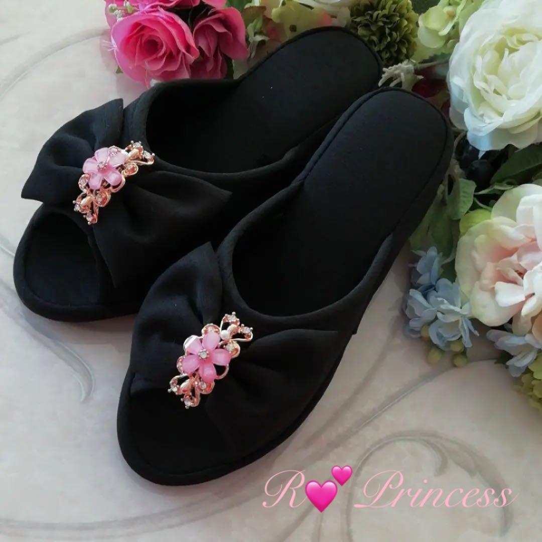 ♥超エレガント♥ヒールスリッパ♥スタイルアップ♫