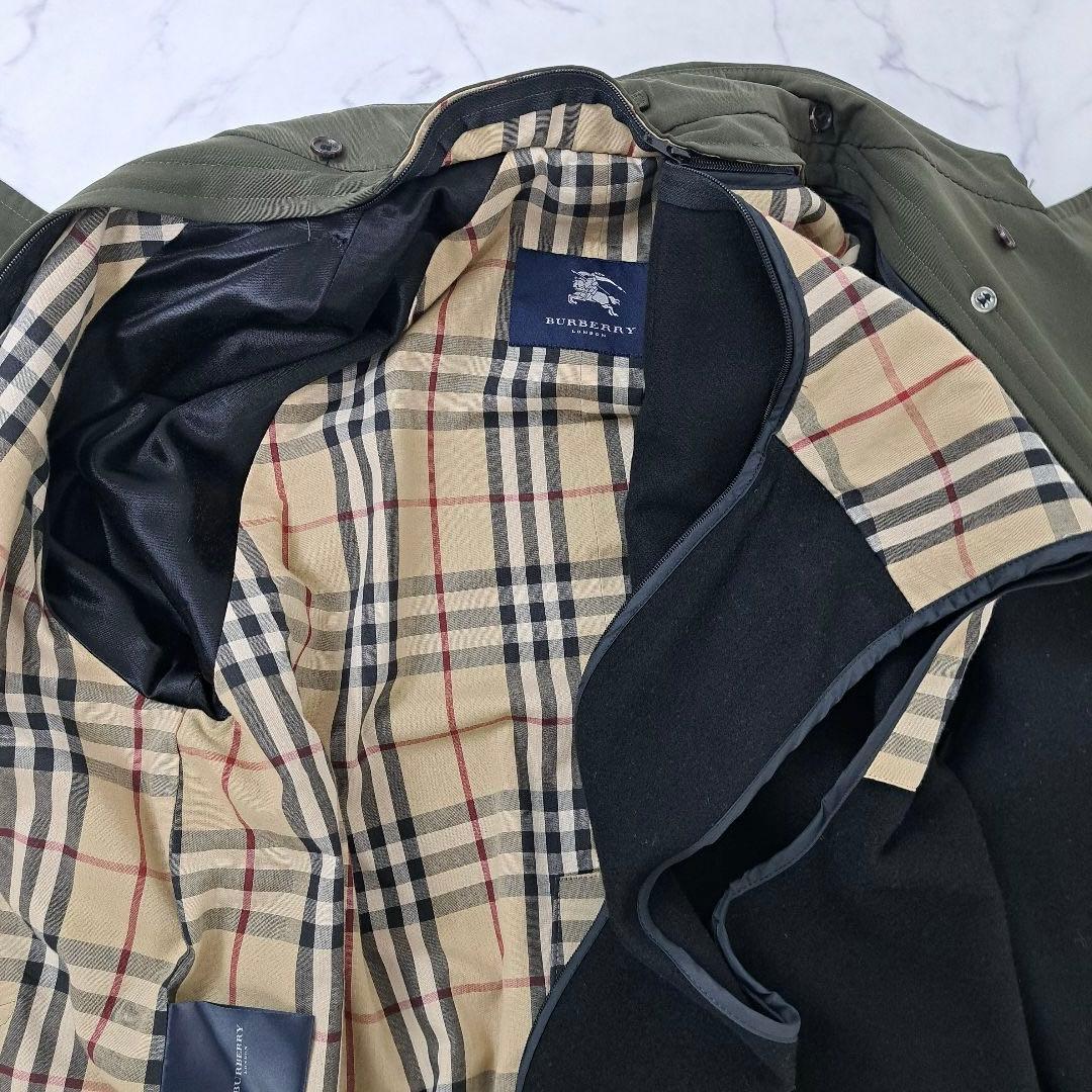美品★BURBERRY バーバリーロンドン トレンチコート カシミヤ ライナー