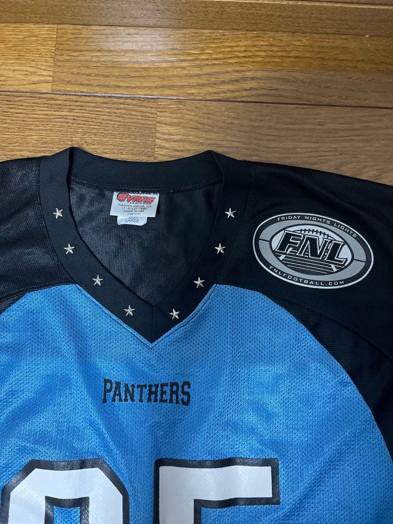PANTHERS ゲームシャツ L 古着MIX