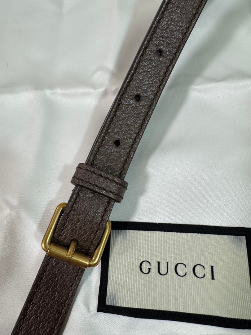 GUCCI スモールメッセンジャーバッグ オフィディア GGパターン
