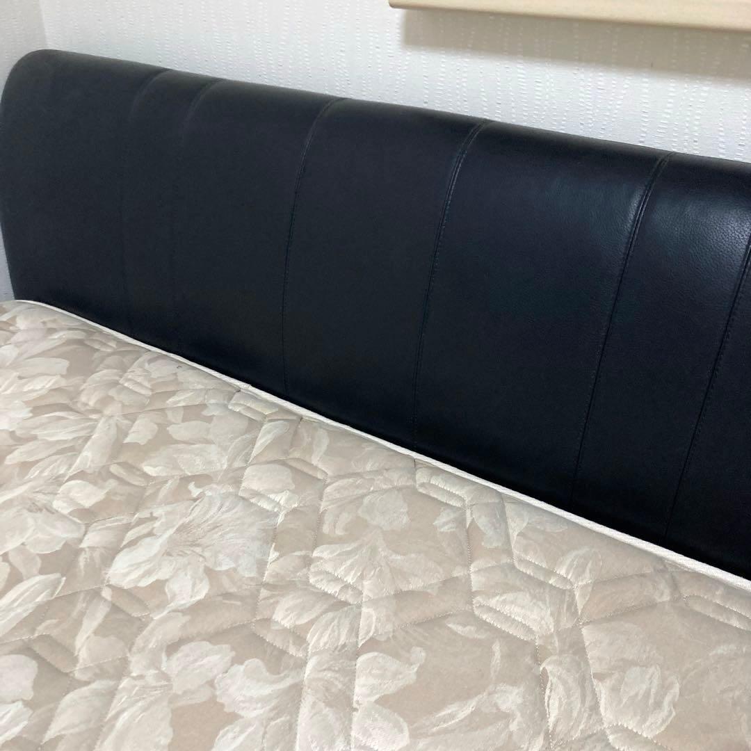 シモンズ　ダブルベッド　ポケットコイルマットレスとフレーム