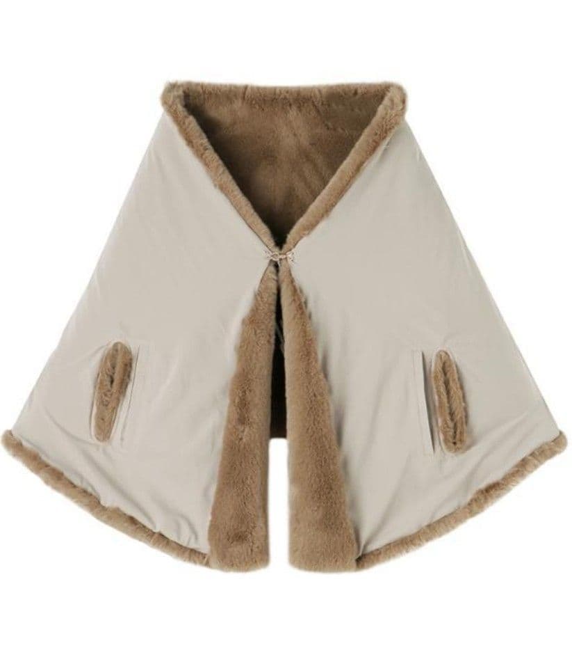 【新品・タグ付き】JENNE リッチボリュームファーケープ