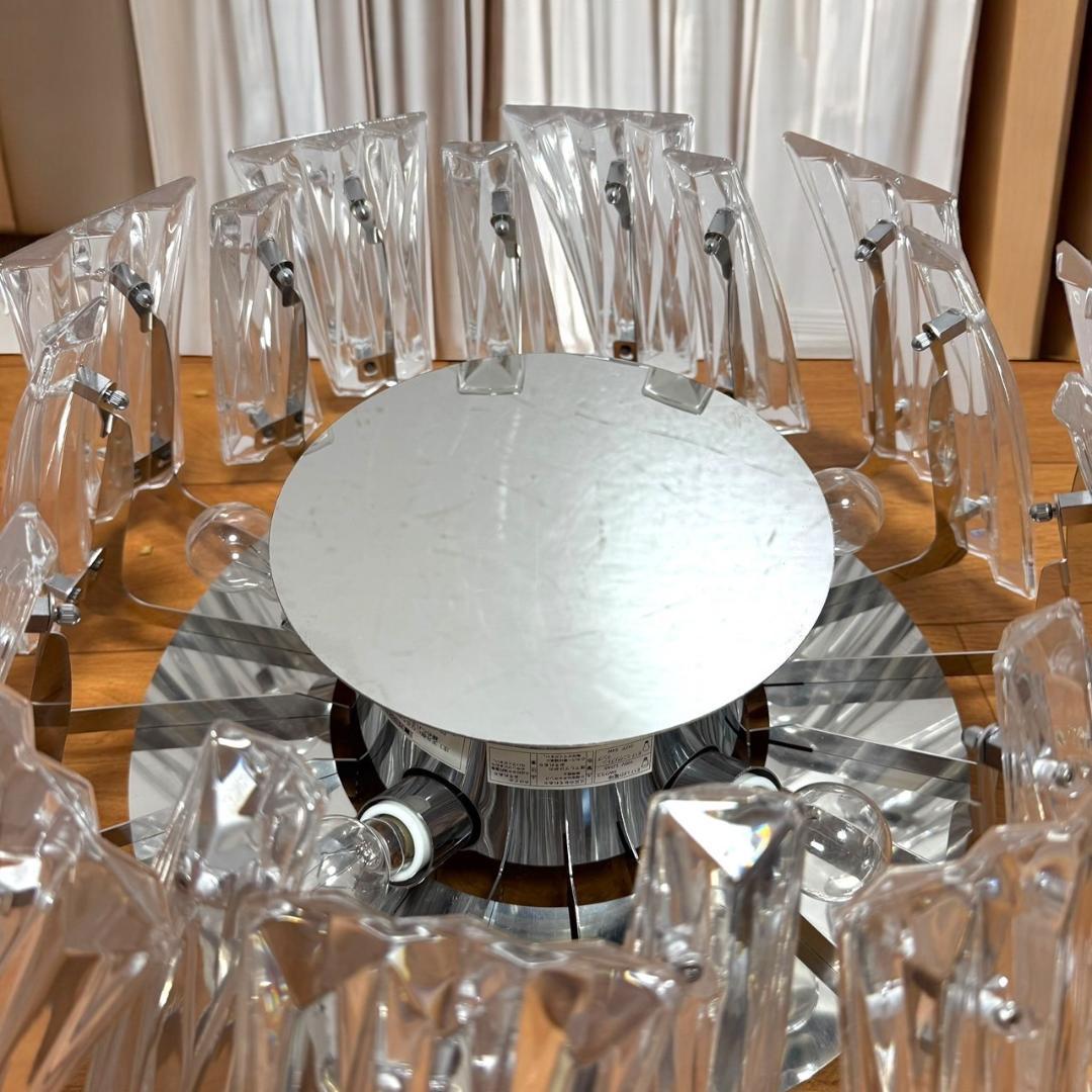 ☆希少品美品 ヤマギワ ICICLE アイスクル 326G1542 シャンデリア