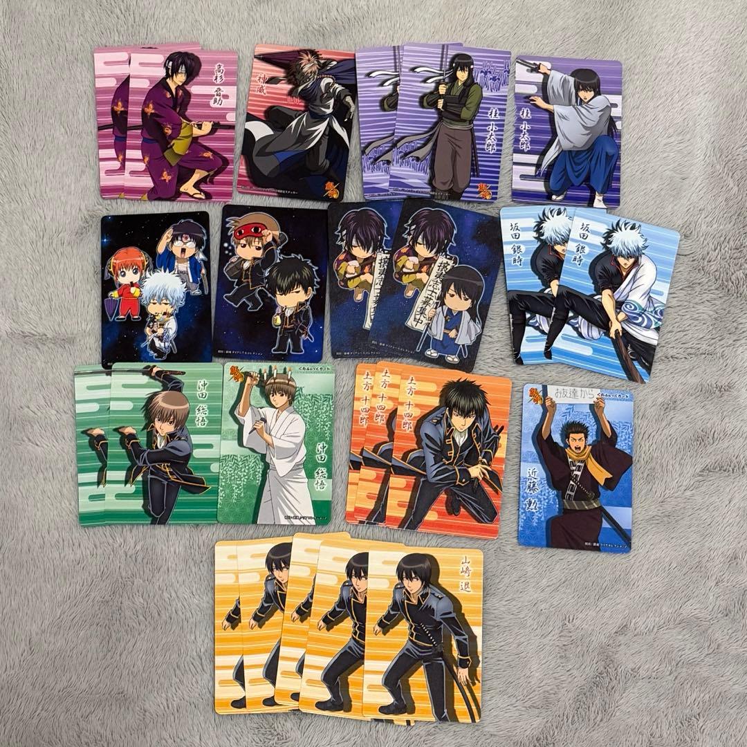 銀魂 クリアコレクション トレーディングカード カードダス約170枚セット