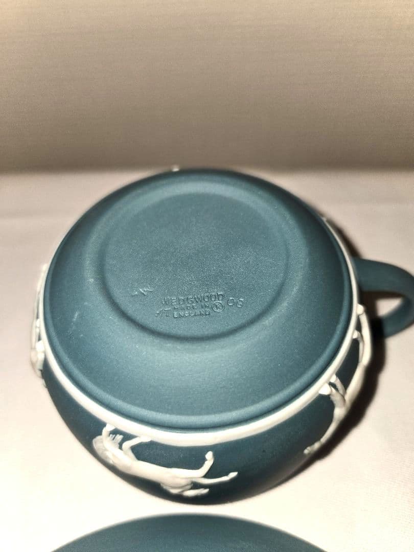 H*o様 希少品 ウェッジウッド ジャスパー カップ&ソーサー 馬 2客