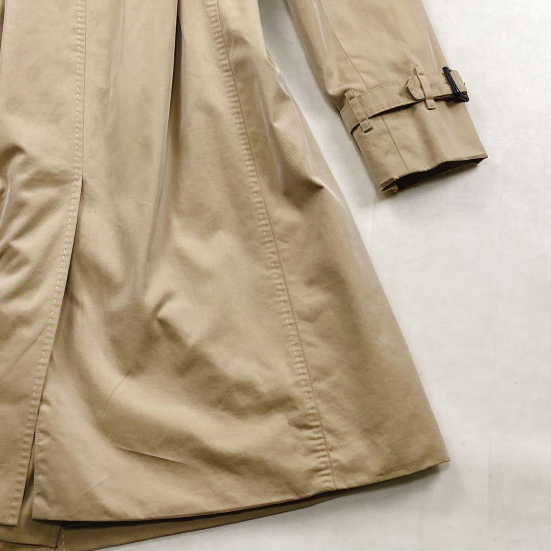 美品 貴重4way 襟裏メガチェック バーバリーロンドン フォックスファー