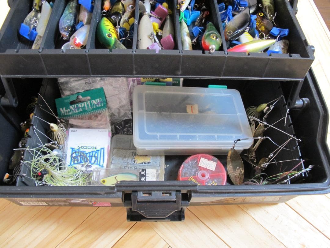 バス釣り引退セット　新品・中古ルアー