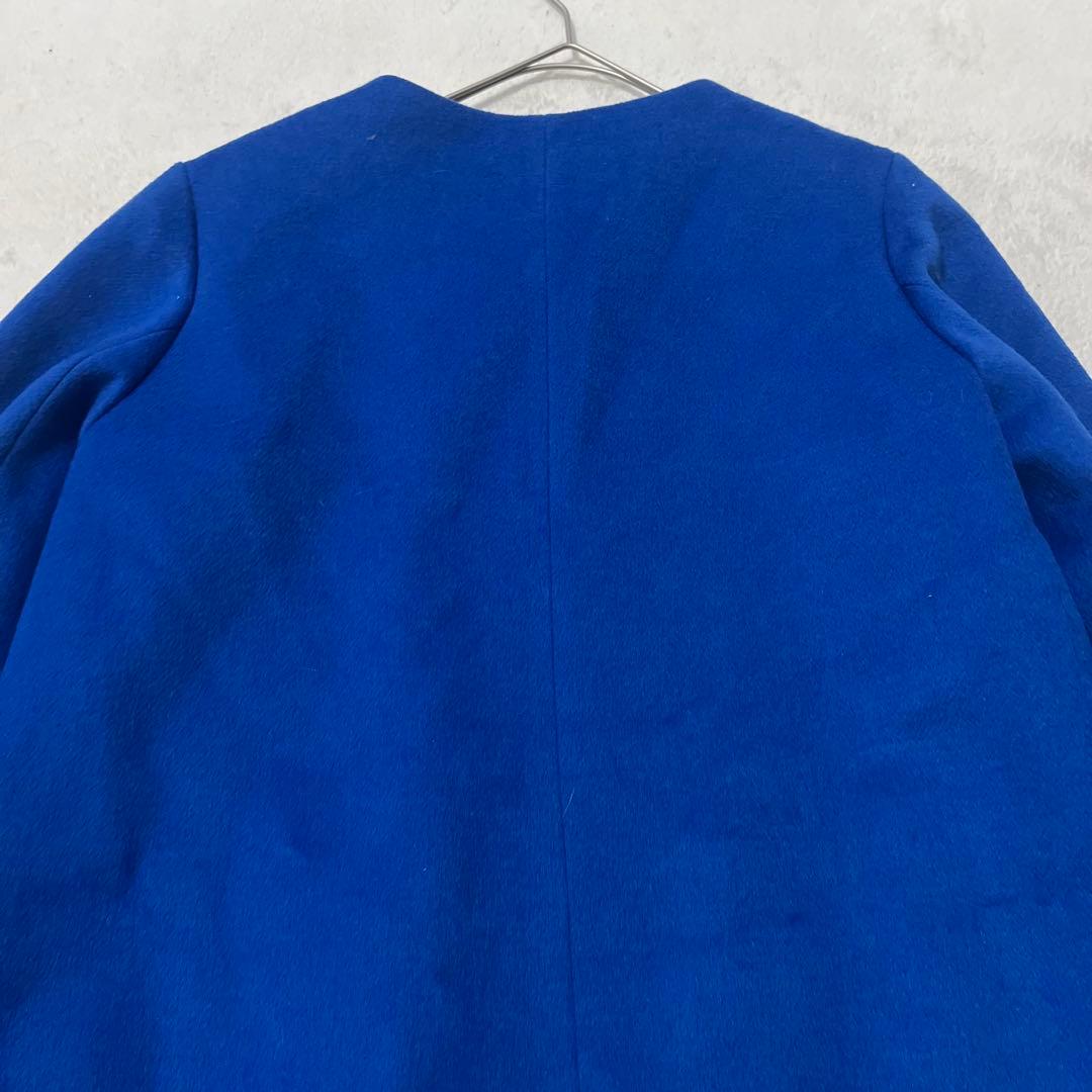 【アーバンリサーチ】（F）ロングコート アウター ウール混合 ファスナー 上品