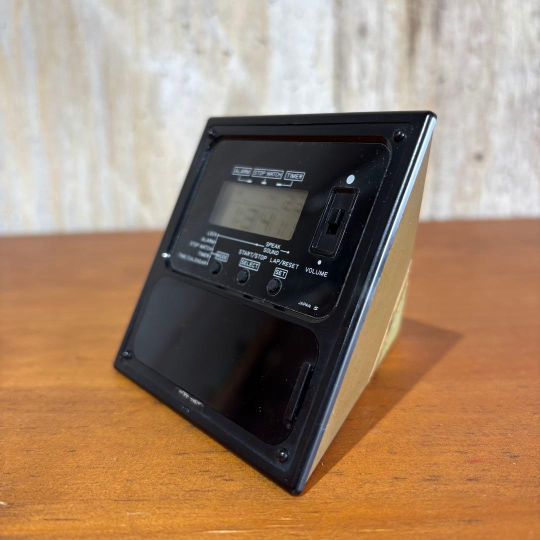 SEIKO PYRAMID TALK セイコー　ピラミッドトーク　目覚まし時計