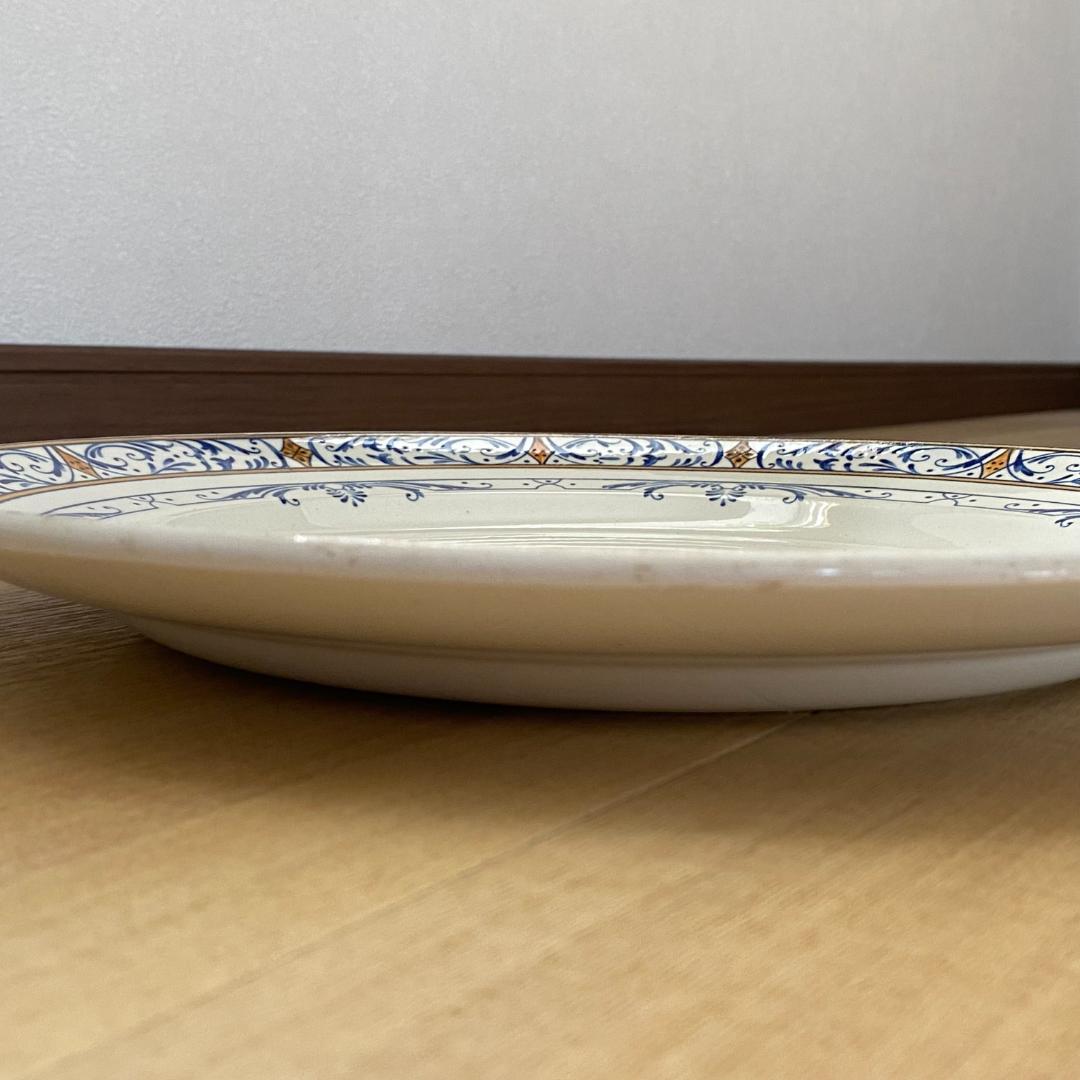 Creil et Montereau大きいお皿（３１cm) クレイユモントロー