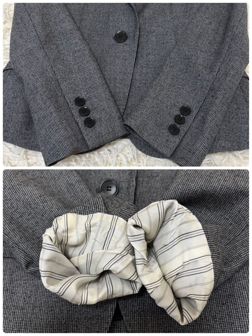 極美品　THE SUIT COMPANY ３点セットスーツ　38 パンツ新品
