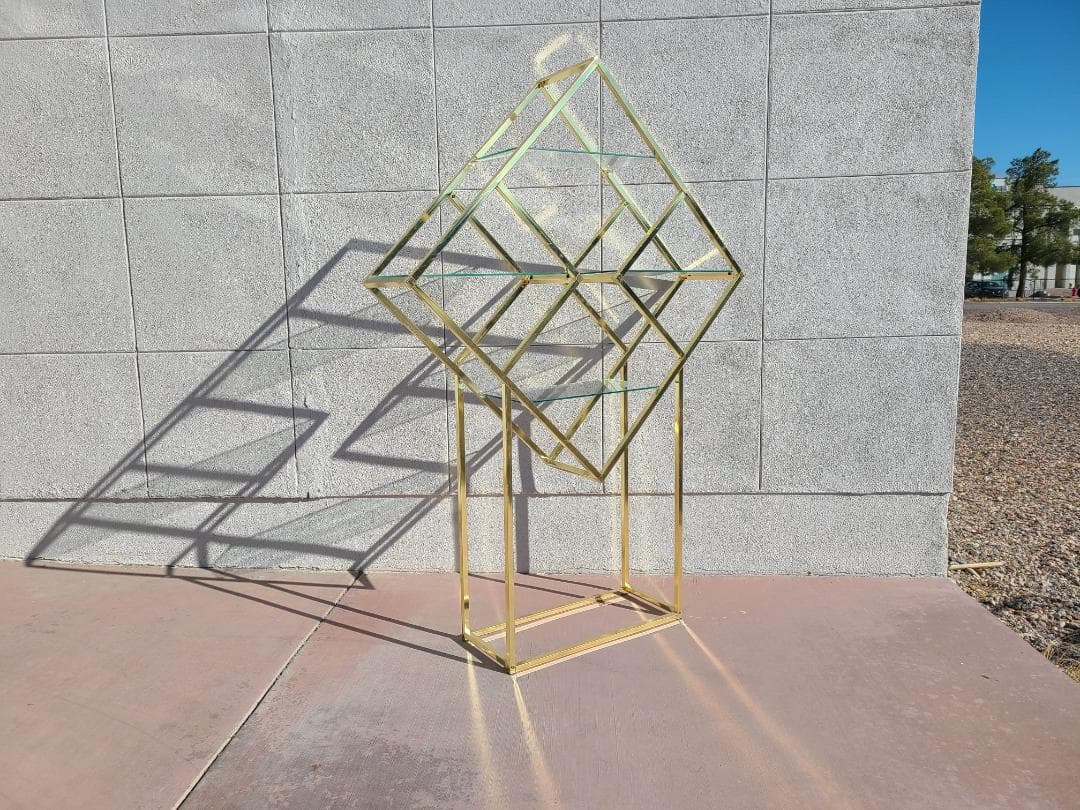 その他 70s Holly wood regency shelf