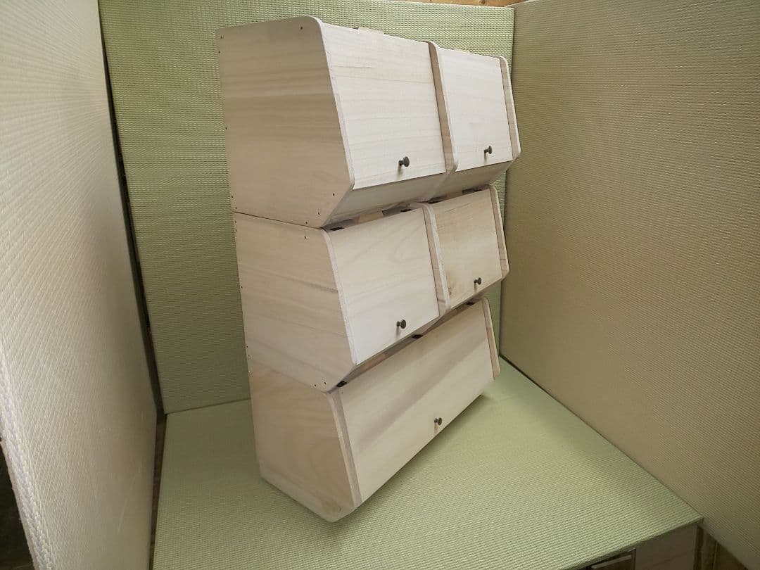 小物収納組合せ自由棚(受注製作)