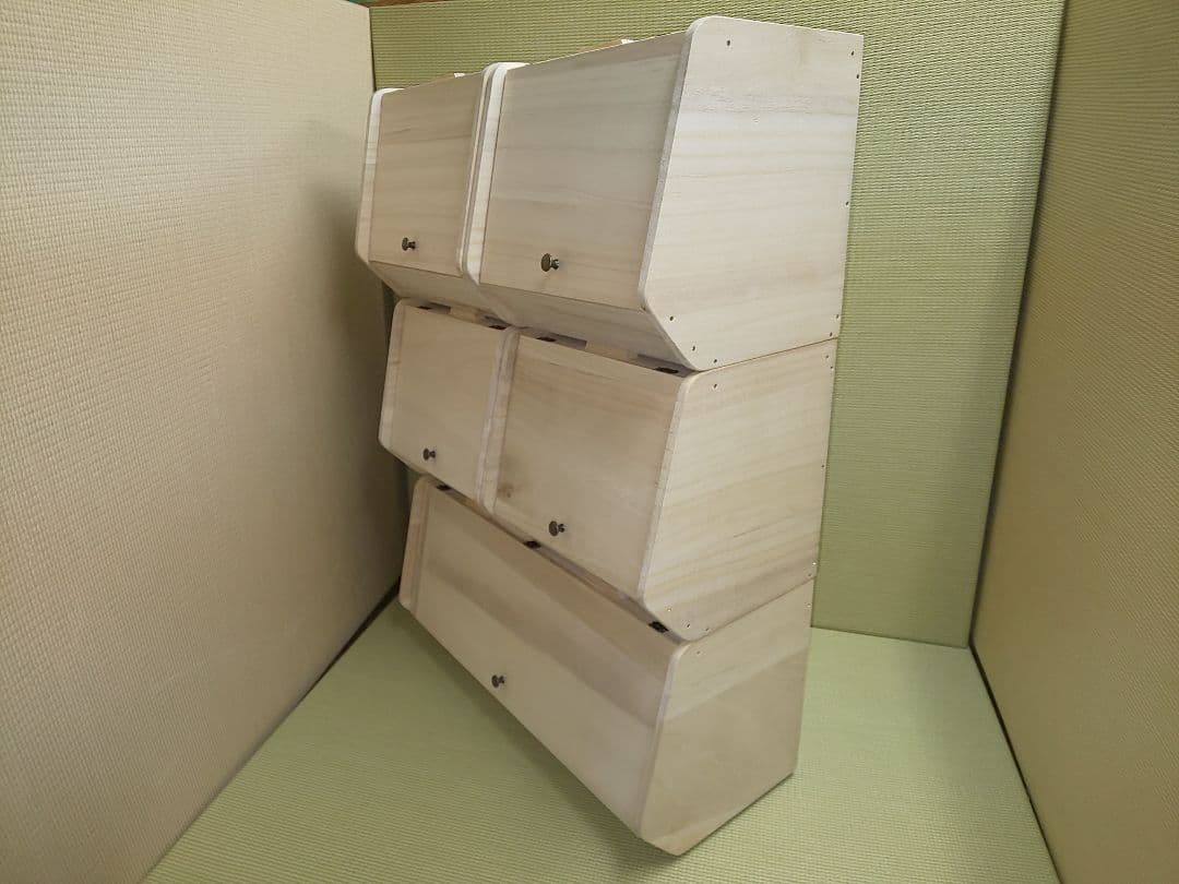 小物収納組合せ自由棚(受注製作)