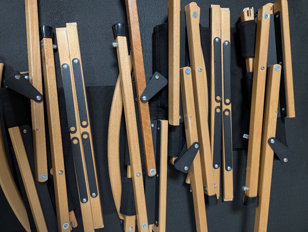 FIELDOOR フィールドア　アウトドアチェアー2個セット　キャンプチェアー