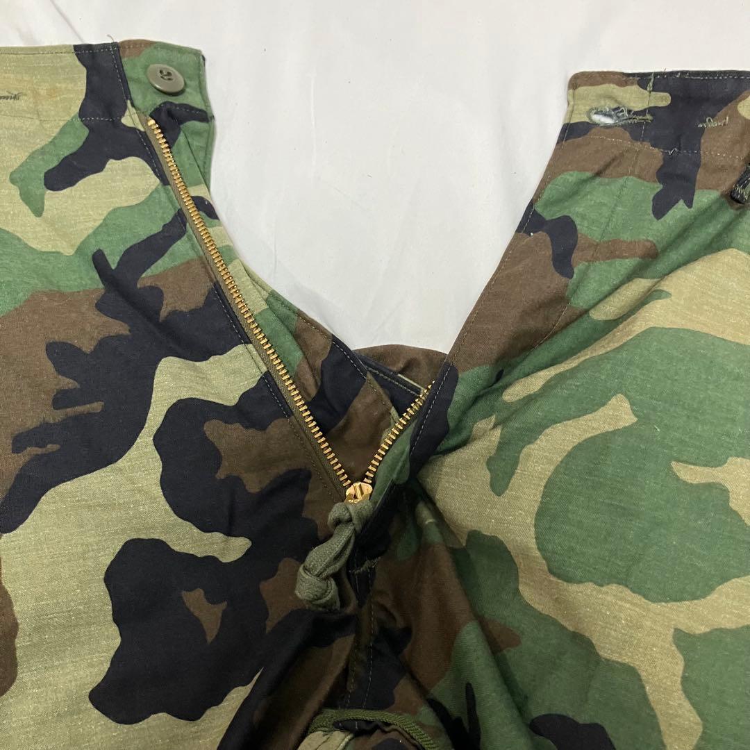 米軍 80's デッドストック M-65 カーゴパンツ ウッドランド迷彩　実物