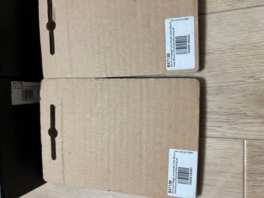 ●rizoma リゾマ　GENESI ミラー 左右セット【新品未使用】